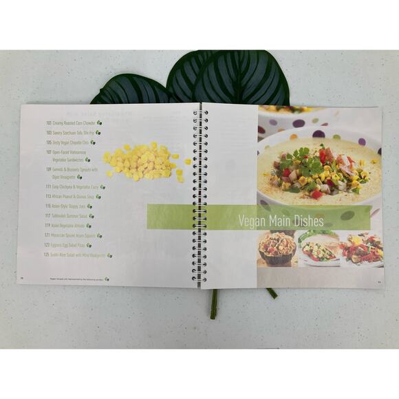 The Pampered Chef Vegetarian Table Spiral Bound Paperback 2011 Cookbook Book - Picture 8 of 8